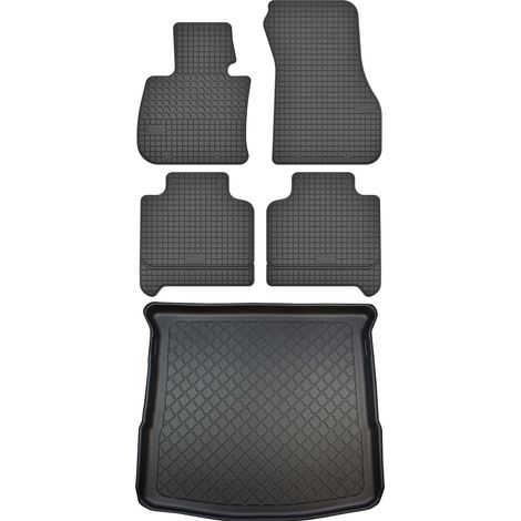 Juego de alfombrillas de goma para coche y maletero para BMW Serie 2 F46 Gran Tourer (a partir de marzo de 2015). (1/5)