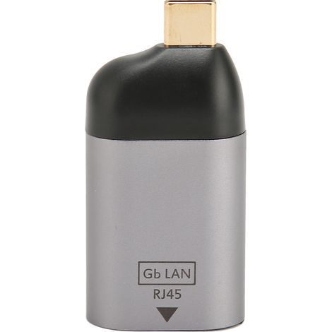Adaptateur USB C vers Ethernet Gigabit 1Gbps Portable pour PC Portable, Tablette et Téléphone (1/5)
