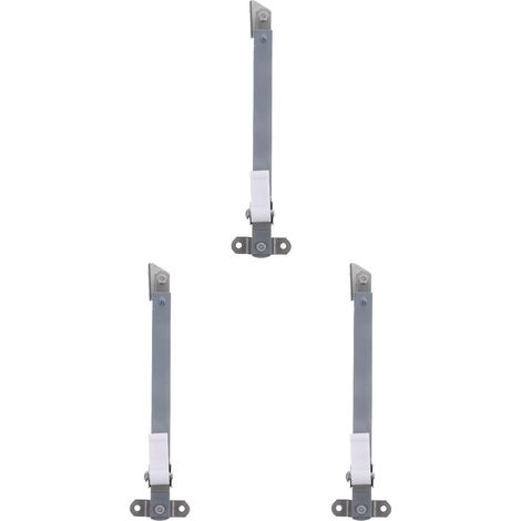 Unomor Lot de 3 supports de loquet de fenêtre avec crochet