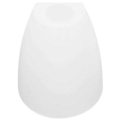 Abat-jour de lampe de table, couvercle de lampe en plastique, abat-jour décoratif de rechange-11.50X10.00X10.00CM-White (1/3)