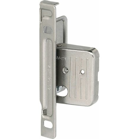 – Attache façade pour tiroir Blum ZSF.120 droite à visser – Compatibilité Metabox C15 – Pour bois dur – Fixation robuste cuisine