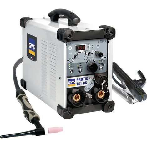 Saldatrice TIG PROTIG 161 DC con accessori 10-160 A gasg.GYS