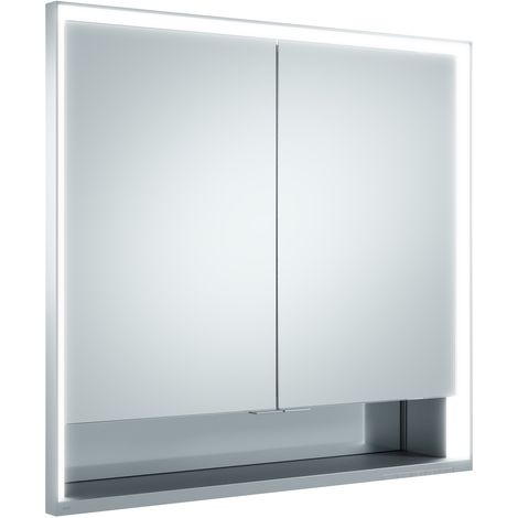KEUCO Royal Lumos armario con espejo de pared 2 puertas, puerta
