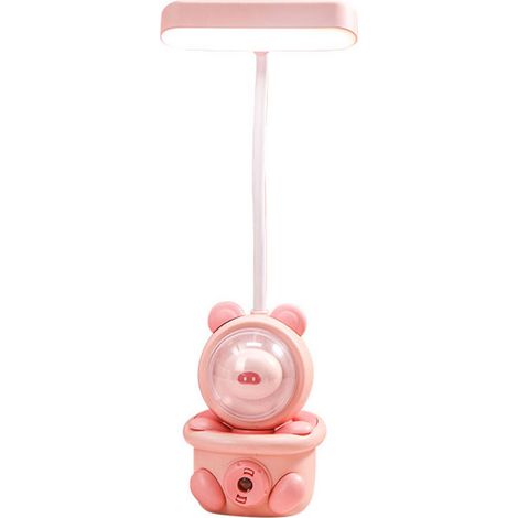 Ortviai Lampe de Bureau Pliable avec Projecteur Miniature, LED Rechargeable et Protection des Yeux, 9 x 26,5 x 10 cm (1/5)