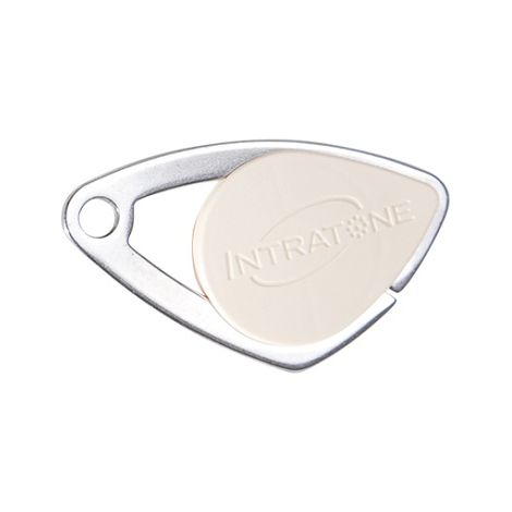 INTRATONE - Badge mifare de Proximité Intratone ivoire 08-0110 - Sécurisé RFID  Étanche IP68  Accès Contrôlé pour Copropriétés et Immeubles  Programmation par Syndic uniquement