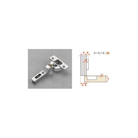 SALICE CERNIERA AMMORTIZ C7A6GE9 COLLO 9 110 GRADI