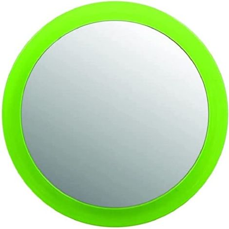 Miroir Rond Grossissant X 3 avec Ventouse PP Vert Anis (1/2)