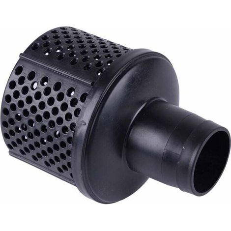 Lot de 2 filtres pour pompe d'aspiration – Évacuation des eaux usées – ABS haute qualité – 2 pouces pour inondation