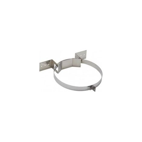 Collier mural CMI inox-inox Ø180 à 230 mm POUJOULAT - 31999080 (1/2)