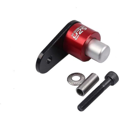 Accessoires moto pour Honda Forza 750, Forza 350, Forza350 et Forza750 : levier de frein à rampe incliné, frein de stationnement, butée, verrou auxiliaire – Rouge (1/5)