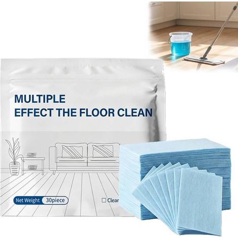 150 bandes nettoyantes pour sols - Pastilles nettoyantes pour sols - Nettoyant concentré multi-usages - Formule améliorée - Nettoyage efficace des sols - Soluble dans l'eau - Multifonctionnel - Pour d (1/5)