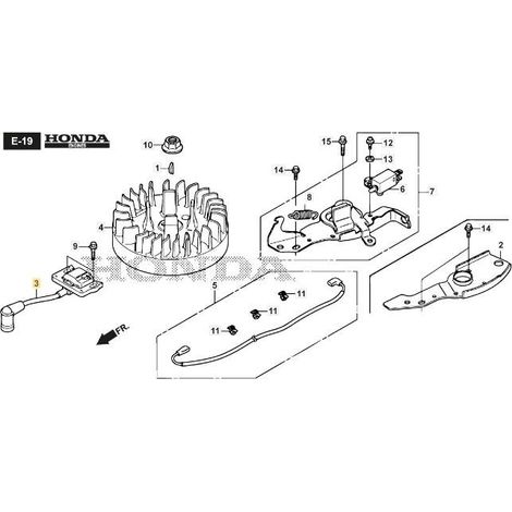 ASSIEME BOBINA ELETTRONICA ORIGINALE STIGA - 118551697/0