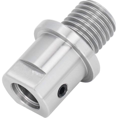Adaptateur de broche pour poupée fixe de tour, mâle 1 po x 8 TPI, mandrin à bois de diamètre intérieur 5/8 po