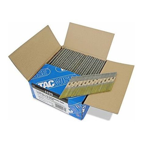 Chiodi tacwise 1123 zincati 3,1 x 90 mm 2200 pezzi (1/2)