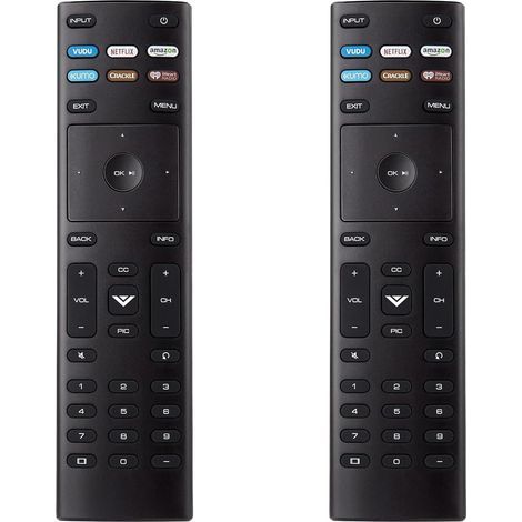 Mando a distancia para Smart TV, 2 unidades de control universal de repuesto para televisor, compatible con LCD completo HD 4K Ultra HD HDR Smart TV (1/4)