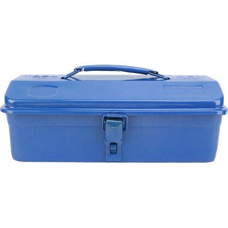 Ortviai Boîte à outils en métal bleue 280 L, robuste et portable pour atelier, garage ou chantier (1/5)