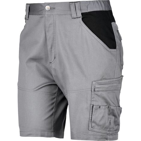 Bermuda da lavoro Neri Evo Stretch - M - Grey (1/2)