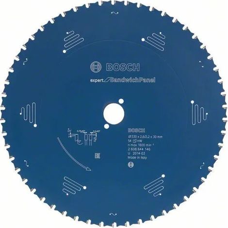 Hoja de sierra circular Bosch Expert para panel sándwich 350 mm