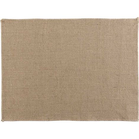 Lot de 2 Sets de Table en Jute "Leny" 33x45cm Beige (1/4)
