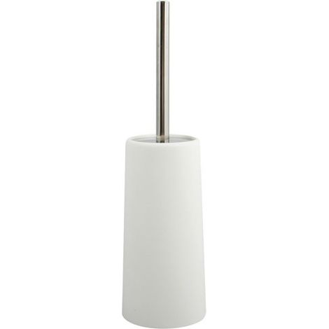 Supporto spazzola WC bianco - Msv