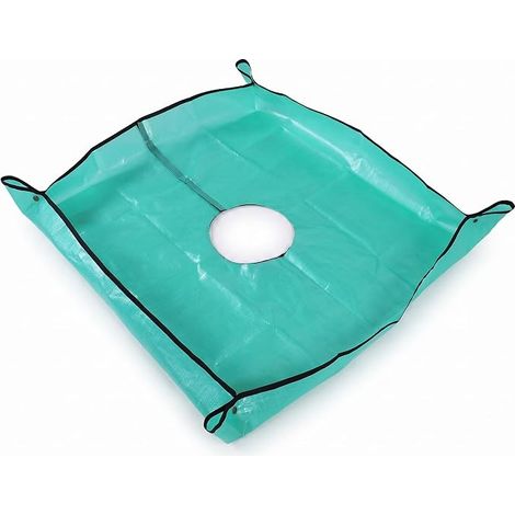 Landscape Tarpaulin for Shrubs Polyethylene Material Easy to Clean Size 39.37 x 39.37 Inches (1/2)