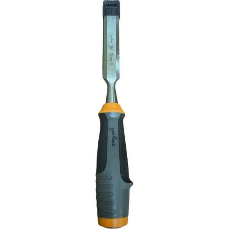 Scalpello per legno in acciaio per intagli lavori fai da te coltello scultura per falegname artigianato con manico antiscivolo punta 3/4" 19mm lama 102mm (1/2)