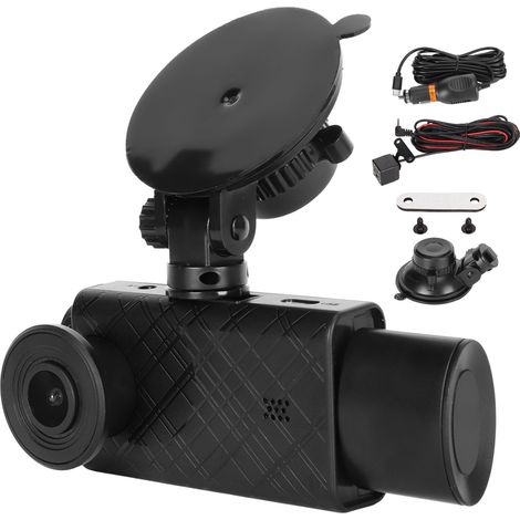 Caméra de recul 3 caméras pour voiture 12V-24V, vision nocturne, 1080P, grand angle, parking automatique, facile à installer. (1/5)