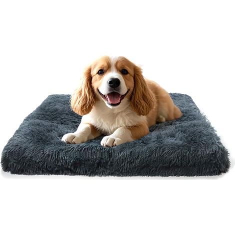 1 Lit Pour Chien, Peluche Douce, Base Antidérapante, Déhoussable, Lavable, Pour Petit Animal (1/5)