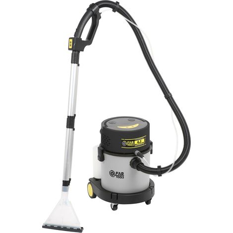 Fartools – Shampouineuse 1250W aspirateur et souffleur – Aspiration 16Kpa – Cuve 20L – Réservoir détergent 3L sous 2,3bar – Nettoyage graisse et salissures (1/10)