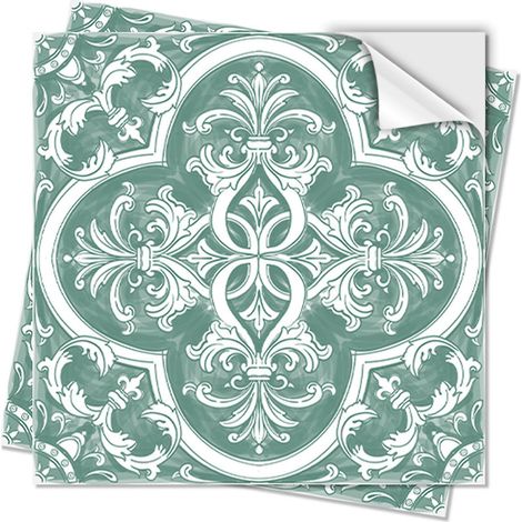 10pcs 15cm Astickers Carrelage Credence Adhesive Pour Cuisine Stickers Muraux Auto-adhsif Rsistant L'huile Impermable L'eau Rutilisable Amovibl (1/4)