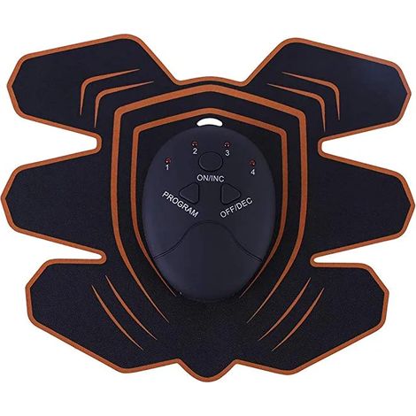 EMS-Muskelstimulationsgerät für die Bauchmuskulatur – Bauchmuskeltraining, leistungsstarkes elektronisches Unisex-Massagegerät für Training, Fitness und Gewichtsabnahme – AquaForge