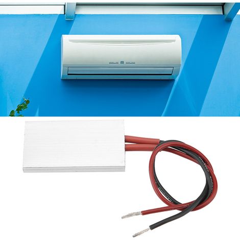 Plaque chauffante PTC boîtier aluminium 50x28,5 mm chauffage thermostatique 220V 80°C (1/5)