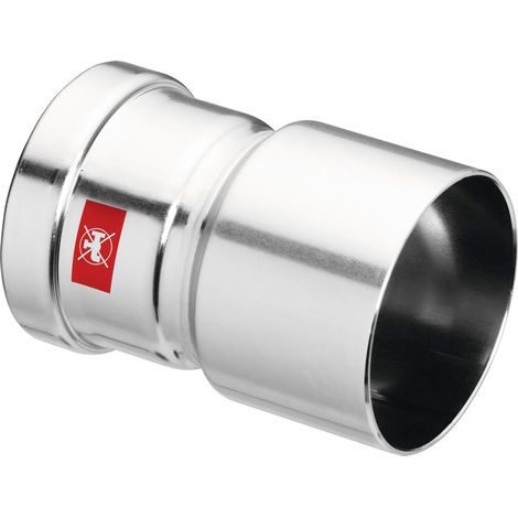 Viega Prestabo XL Riduzione, d1 88,9, d2 76,1 acciaio non legato, zincato Modello 1115.1XL, 598150