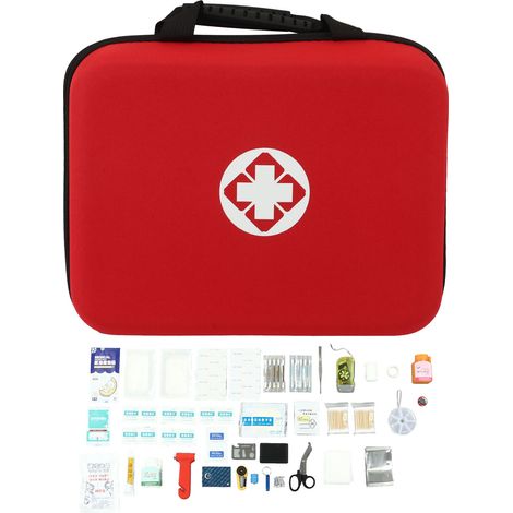 Kit d'urgence extérieur multifonction essentiel de survie médicale pour voyage en voiture et aventure (1/5)