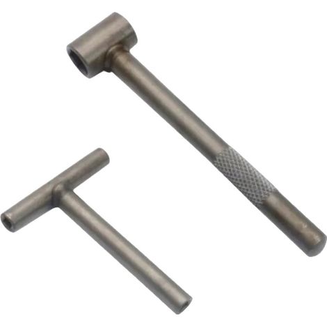 Herramienta de ajuste de válvulas de motor de motocicleta, galga de espesores, diseño compacto, llave inglesa (1/2)