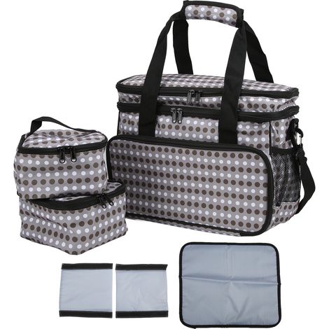 Sac de transport pliable et respirant pour animaux, double couche, grande capacité, pour chat et chien (1/5)