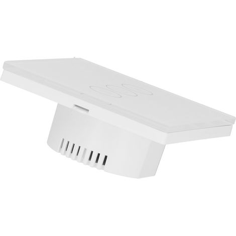 Ventilateur intelligent avec interrupteur Wi-Fi, commande par téléphone mobile, commande vocale à 3 niveaux, prise domestique européenne standard de type 86, 100-240 V CA