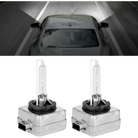 2 ampoules de remplacement D1S 12V 6000K 35W xénon blanc brillant (1/5)