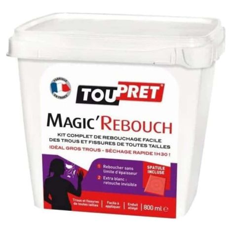 Magic Rebouch Pâte Allégée 800ml - Toupret