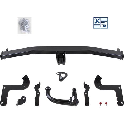 Attelage rotule démontable Oris + faisceau Trail-Tec universel 7 broches - PEUGEOT 5008 II