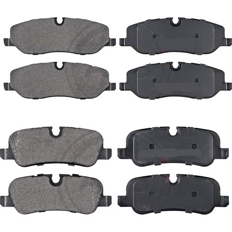 KIT PASTIGLIE FRENO ANTERIORI E POSTERIORI compatibile con LAND ROVER RANGE ROVER EVOQUE (L551) / PASTIGLIE FRENANTI AUTO OEM MDB3775 MDB4068,MDB3783 / SOSTITUZIONE DIRETTA / BASSA POLVERE / SILENZIOS