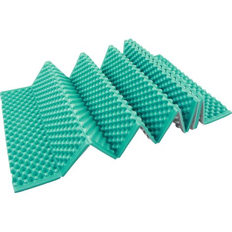 Tapis de sol pliant double face alvéolé 190x61cm Matelas moelleux confortable chaud pour camping (1/5)