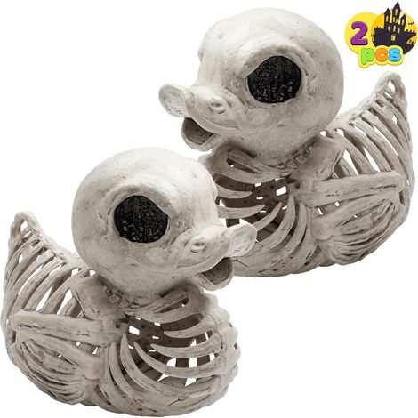 11,4 cm Halloween Enten Skelett Knochen, décoration Requisiten 2 unités (1/5)