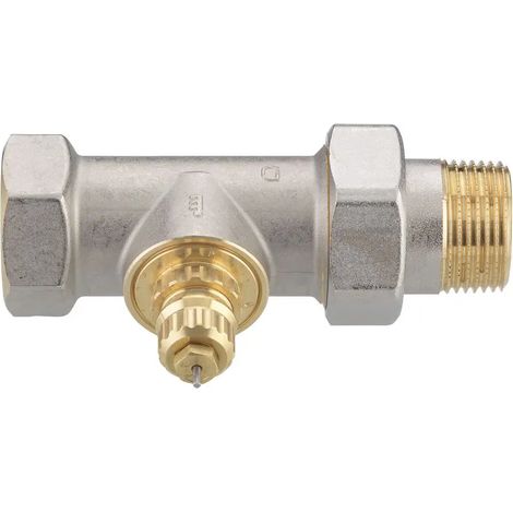 Danfoss Cuerpo de válvula RA-G 25 R 1/1, Recto, Niquelado mate, 013G1679