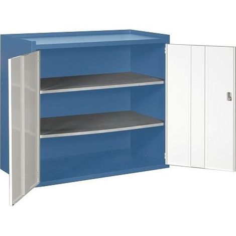 PROVOST - Armoire à outillage long 100 cm - 2 tablettes en acier galvanisé