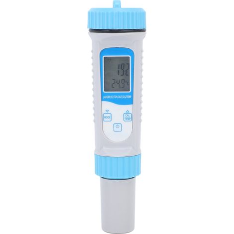 Testeur de Qualité d'Eau Bluetooth 7 en 1 Précision PH EC TDS pour Aquarium et Eau Potable (1/5)