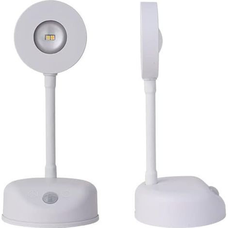 T��l��commande �� d��tecteur de mouvement, 3 temp��ratures de couleur, rechargeable, intensit�� variable, facile �� installer (blanc)