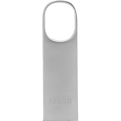 128 GB USB-Stick aus Metall für Laptops, Speichermedium aus Zinklegierung, kompatibel mit Vista/OS X/Linux (1/5)