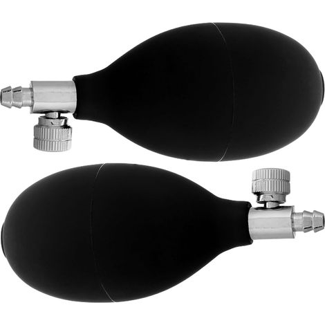 Manuelle Luftpumpe und komfortabler Griff für 2 PVC-Massagekissen mit Luftablassventil und aufblasbare Kissen für den Heimgebrauch (1/5)