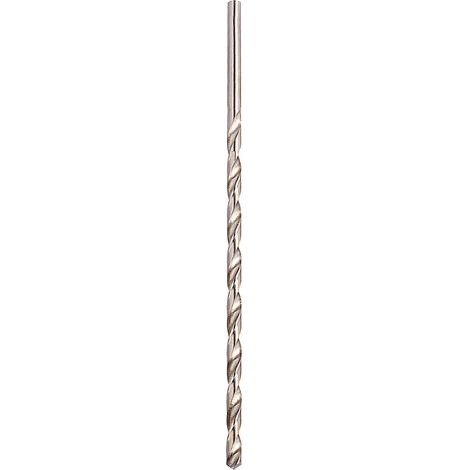 Aramox Bit de Forage de Torsion, HSS Extra Long pour le Retrait Rapide des Matériaux, 6 Mm de Diamètre et 200 Mm de Longueur, Idéal pour le Bois et le Béton. (1/5)